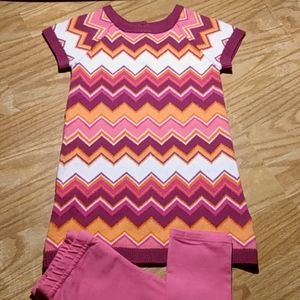 Crazy 8 (18-24M) Sweater Dress W/Leggings